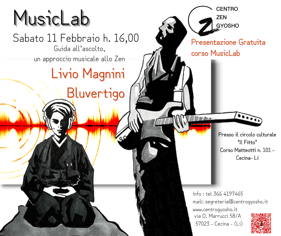 MusicLab incontro con Livio Magnini – Bluvertigo – 11 febbraio ore 16,00