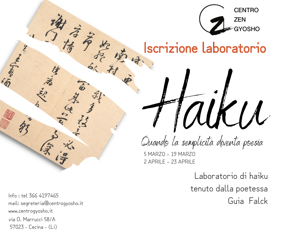 Iscrizione Laboratorio Haiku