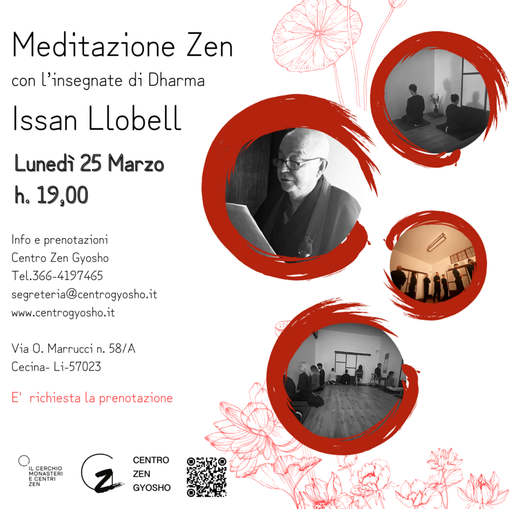 Incontro a Cecina con l’insegnante di Dharma Issan Llobell